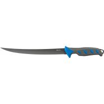 Buck Hookset 9" Saltwater Fillet Knife - 9" Flexible Blade, Blue and Grey Reinforced Handle